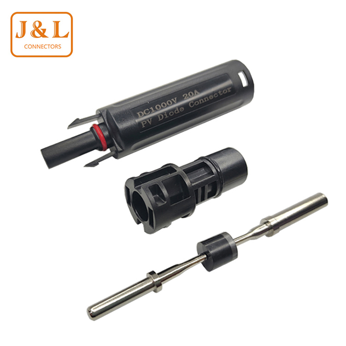 光伏MC4 公母接头1000V 20A 二极管