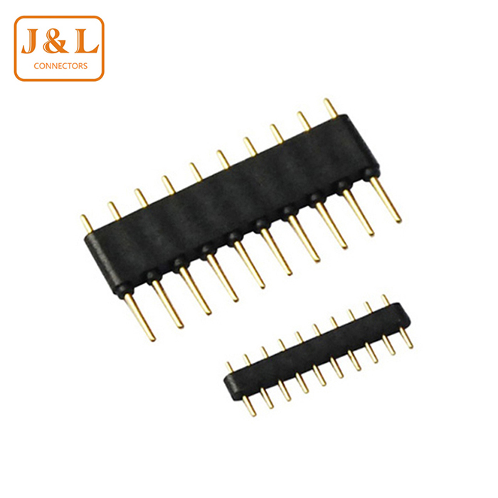 1.778间距 H3.00 单排 L10.00mm元圆孔排针厂家