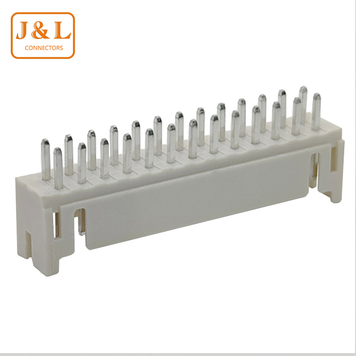 米黄色条形连接器 PHD双排直针插座2*13PIN直插接线座间距2.0mm