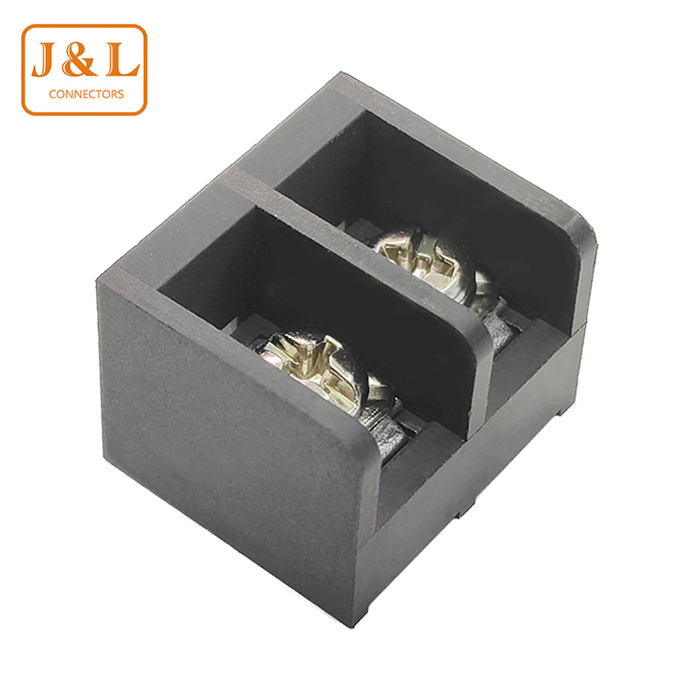 6.35mm间距 PCB端子带靠背HB635/611 电源栅栏式接线端子