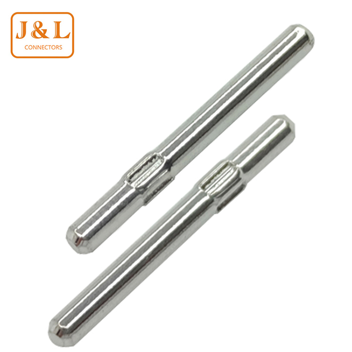 直PIN插针0.4/0.8/1.0/1.8/2.0/2.5/8.0mm 带卡点圆针镀锡 实心插针