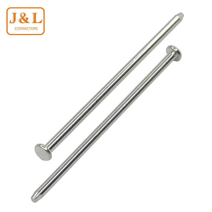 单头PIN插针0.4/0.8/1.0/1.8/2.0/2.5/8.0mm圆针镀锡 实心插针