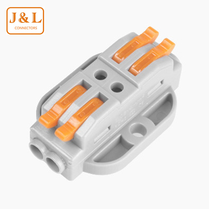 223-2可固定对插式万能导线连接器