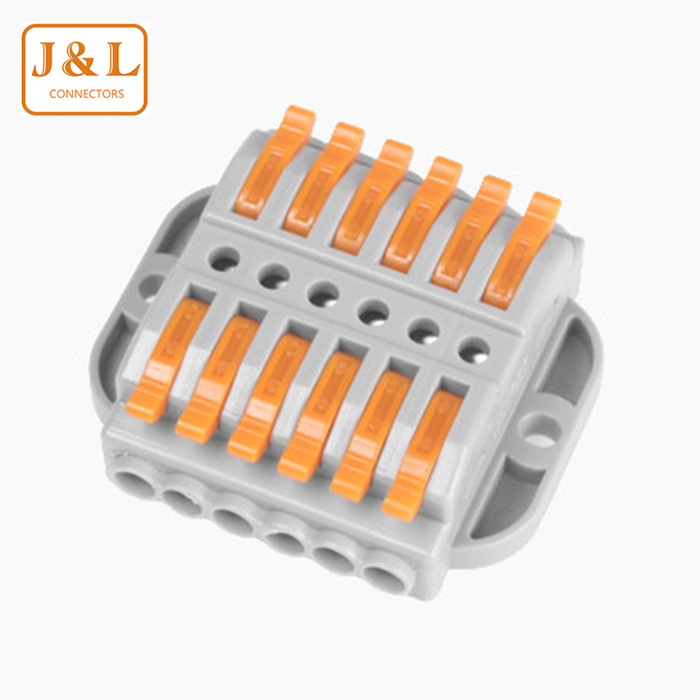 223-2-3-4-5-6可固定对插式万能导线连接器