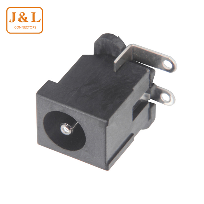 5521立式贴片DC电源插座三脚DC-005S耐高温贴片直流电源充电母座