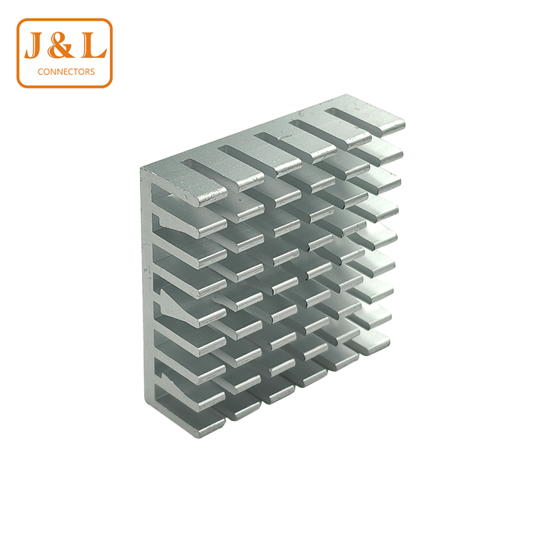 厂家直销铝合金型材电子散热片 主板铝散热器 芯片导热降温铝片